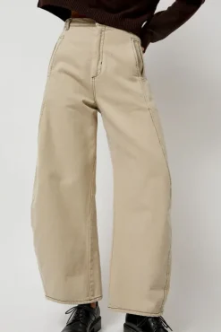 Shade Denim Pants in Tan^No.6 Store New