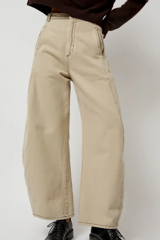 Shade Denim Pants in Tan^No.6 Store New