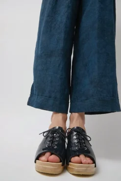 Simone Clog on High Heel in Navy Patent^No.6 Store Discount