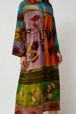 Simple Dress in Print G^No.6 Store Clearance