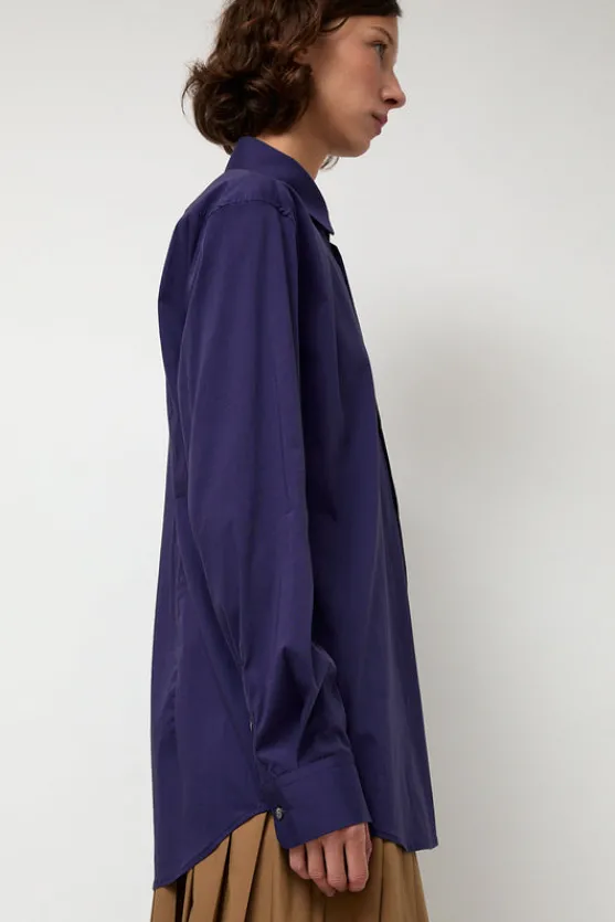 Slim Long Shirt in Ultramarine^No.6 Store Clearance