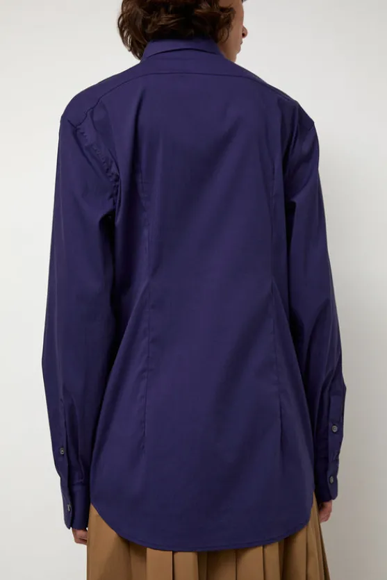 Slim Long Shirt in Ultramarine^No.6 Store Clearance