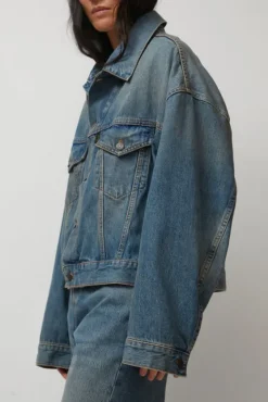 Spencer Jacket in Oil Blue^No.6 Store Fashion