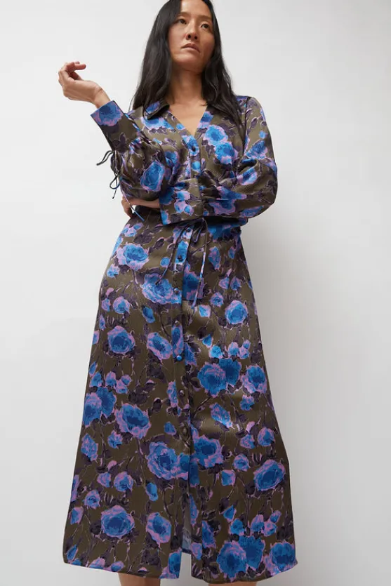 Stella Dress in Violet Roses^No.6 Store Online