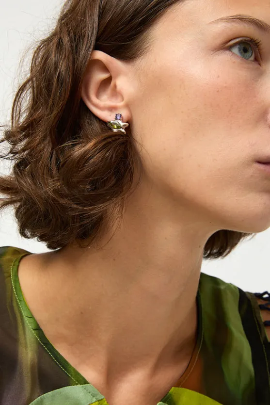 Stella Studs in Olive Amethyst^No.6 Store Outlet