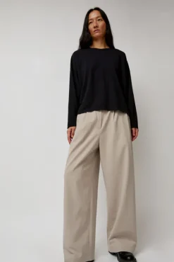 Straight Trousers in Cement^No.6 Store Online