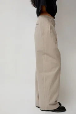 Straight Trousers in Cement^No.6 Store Online