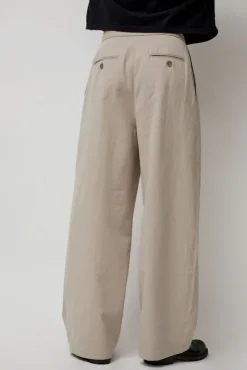 Straight Trousers in Cement^No.6 Store Online