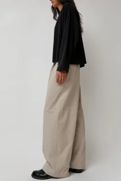 Straight Trousers in Cement^No.6 Store Online