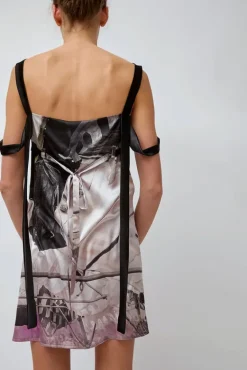 Strap Dress in Purple Print^No.6 Store New