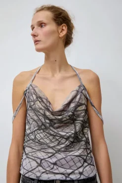 Strap Top in Print^No.6 Store Discount