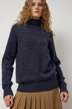 Sylvester Turtleneck in Denim^No.6 Store Hot