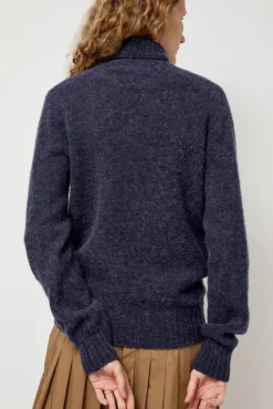 Sylvester Turtleneck in Denim^No.6 Store Hot