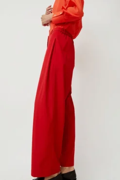 Tailoring Pocket Pants in Red^No.6 Store Hot