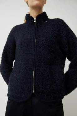 Teddy Jacket in Navy^No.6 Store Sale