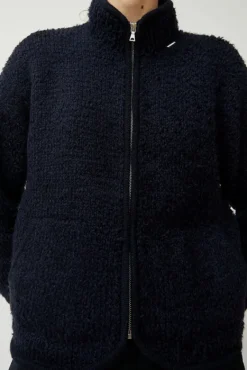 Teddy Jacket in Navy^No.6 Store Sale