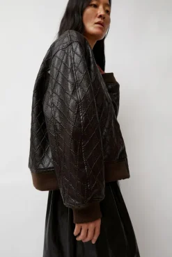 Theo Bomber in Brown Diamond^No.6 Store Best
