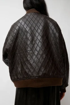 Theo Bomber in Brown Diamond^No.6 Store Best