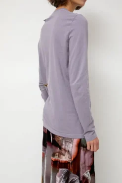 Tosh Long Sleeve Tee in Mauve^No.6 Store Best