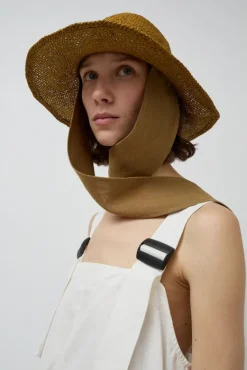 Traveller Otto Alessio Hat in Olive with Tobacco^No.6 Store Hot