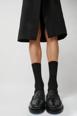 Tricolor Cotton Socks in Black^No.6 Store Outlet