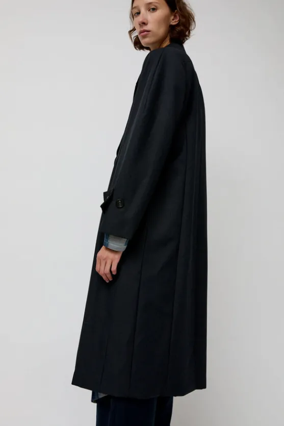 Trigonal Fall Coat in Charcoal^No.6 Store Sale