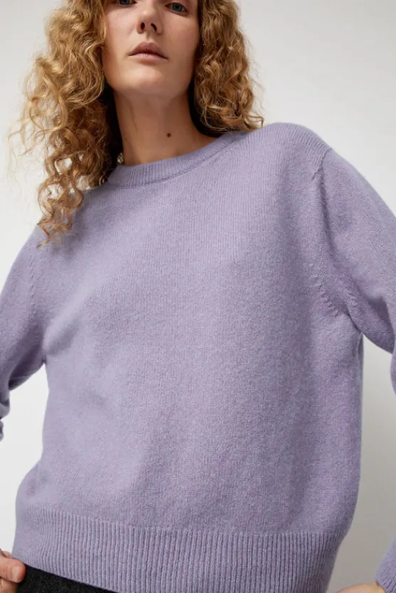 Tropical Dreams Crewneck in Violet Mix^No.6 Store Hot