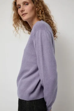 Tropical Dreams Crewneck in Violet Mix^No.6 Store Hot