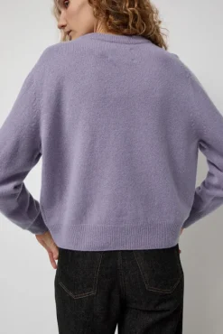 Tropical Dreams Crewneck in Violet Mix^No.6 Store Hot