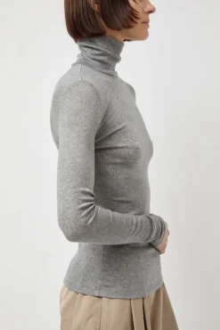 Turtle T-Shirt in Grey^No.6 Store Best
