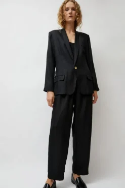 Twill Miami Blazer in Black^No.6 Store Fashion