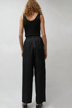 Twill Slouch Pants in Black^No.6 Store Hot