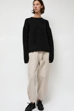 Vello Crewneck in Black^No.6 Store Clearance