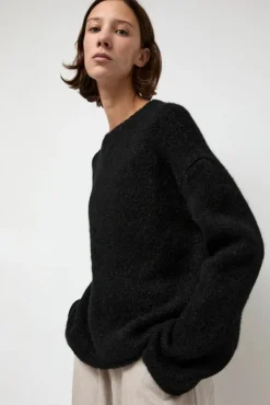 Vello Crewneck in Black^No.6 Store Clearance