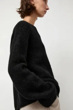Vello Crewneck in Black^No.6 Store Clearance
