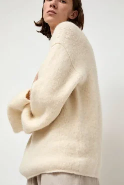Vello Crewneck in Raw White^No.6 Store Clearance