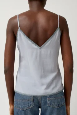 V-Neck Camisole in Cloud Blue^No.6 Store Discount