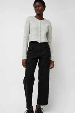 Washed Cargo Pants in Black^No.6 Store New