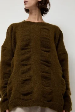 Waterfall Sweater in Dark Olive^No.6 Store Outlet