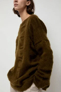 Waterfall Sweater in Dark Olive^No.6 Store Outlet