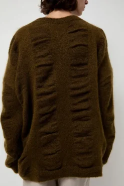 Waterfall Sweater in Dark Olive^No.6 Store Outlet