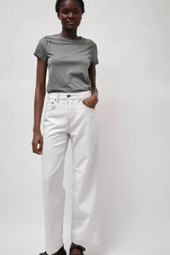 Wide Jean in Chalk White^No.6 Store Best