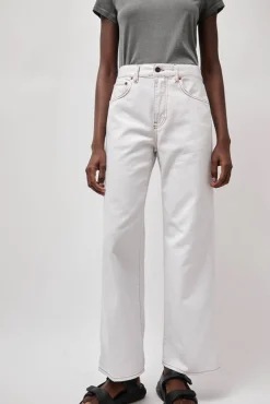 Wide Jean in Chalk White^No.6 Store Best