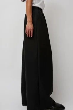 Wool Drawstring Pants in Black^No.6 Store Sale