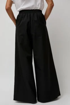 Wool Drawstring Pants in Black^No.6 Store Sale