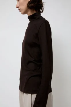 Wool Turtle Neck in Cacao^No.6 Store Best