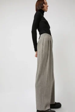 Wool Tweed Wrap Pants in Grey^No.6 Store Best
