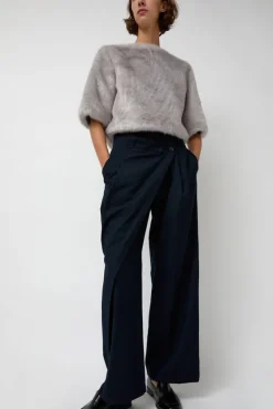 Wool Wrapped Slacks in Navy^No.6 Store Clearance