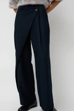 Wool Wrapped Slacks in Navy^No.6 Store Clearance