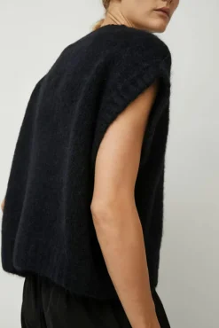 Yume Vest in Black^No.6 Store Clearance